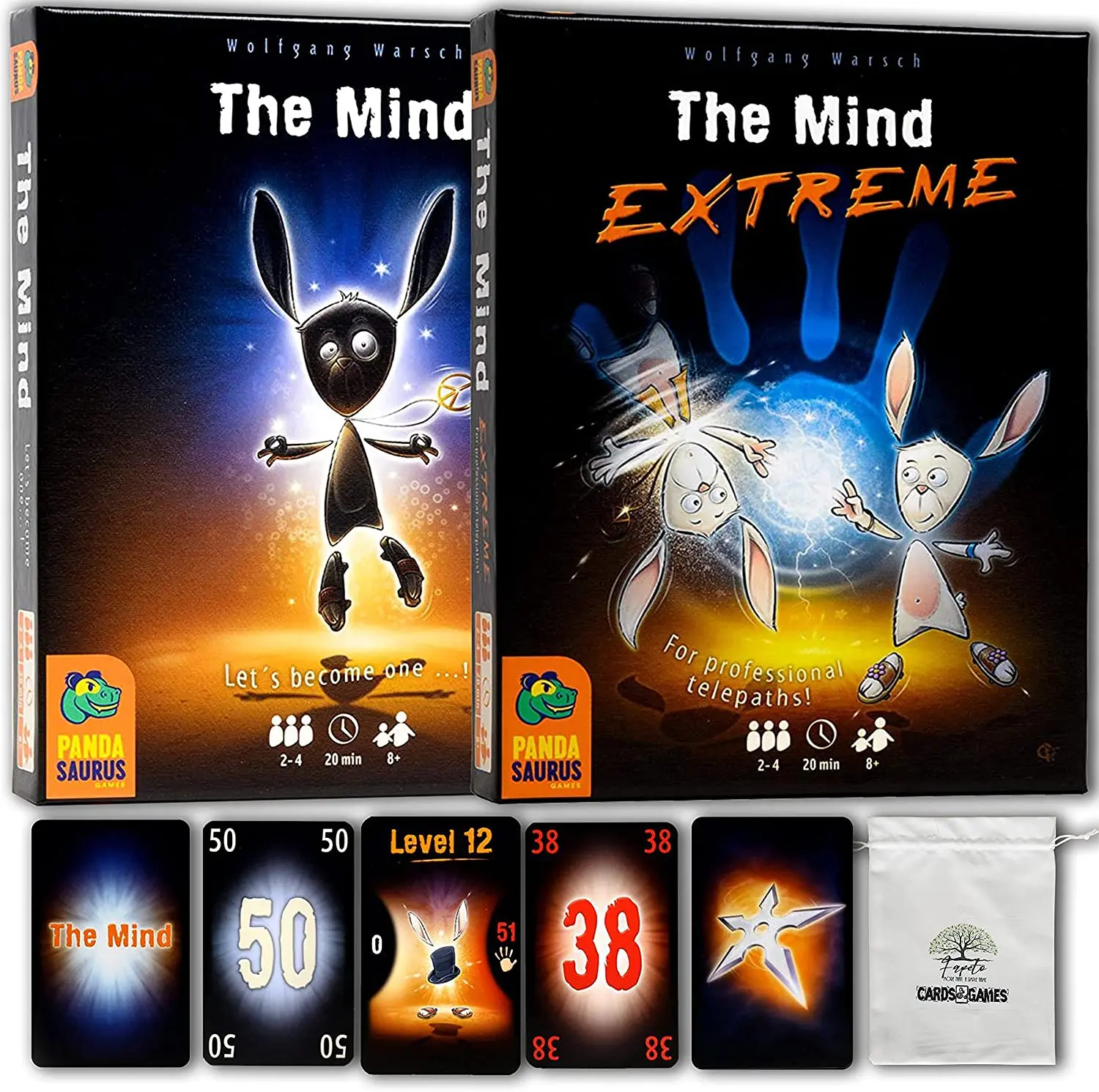 Набор настольных игр The Mind Card Game с экстремальными карточными играми и случайным