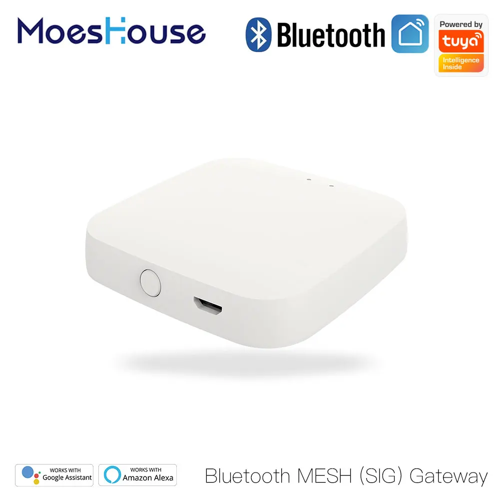 Moeshouse Tuya Bluetooth шлюз концентратор Смарт SIG сетки Wi Fi приложение Smart Life