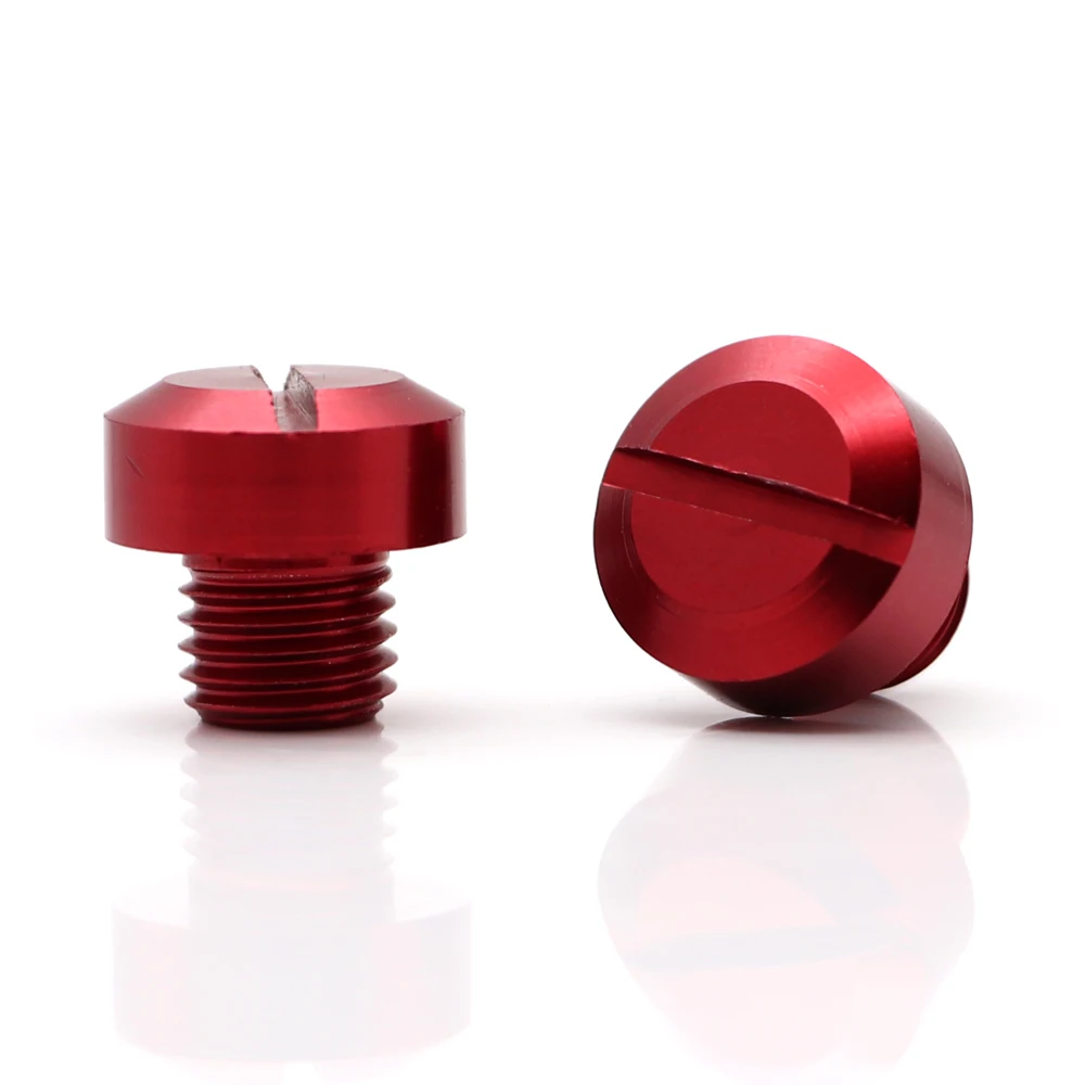 10MM Motorcycle Universal CNC Aluminum Mirrors Hole Screws Plug Cap For Yamaha MT09 Kawasaki Honda 390 Suzuki Modified | Автомобили и