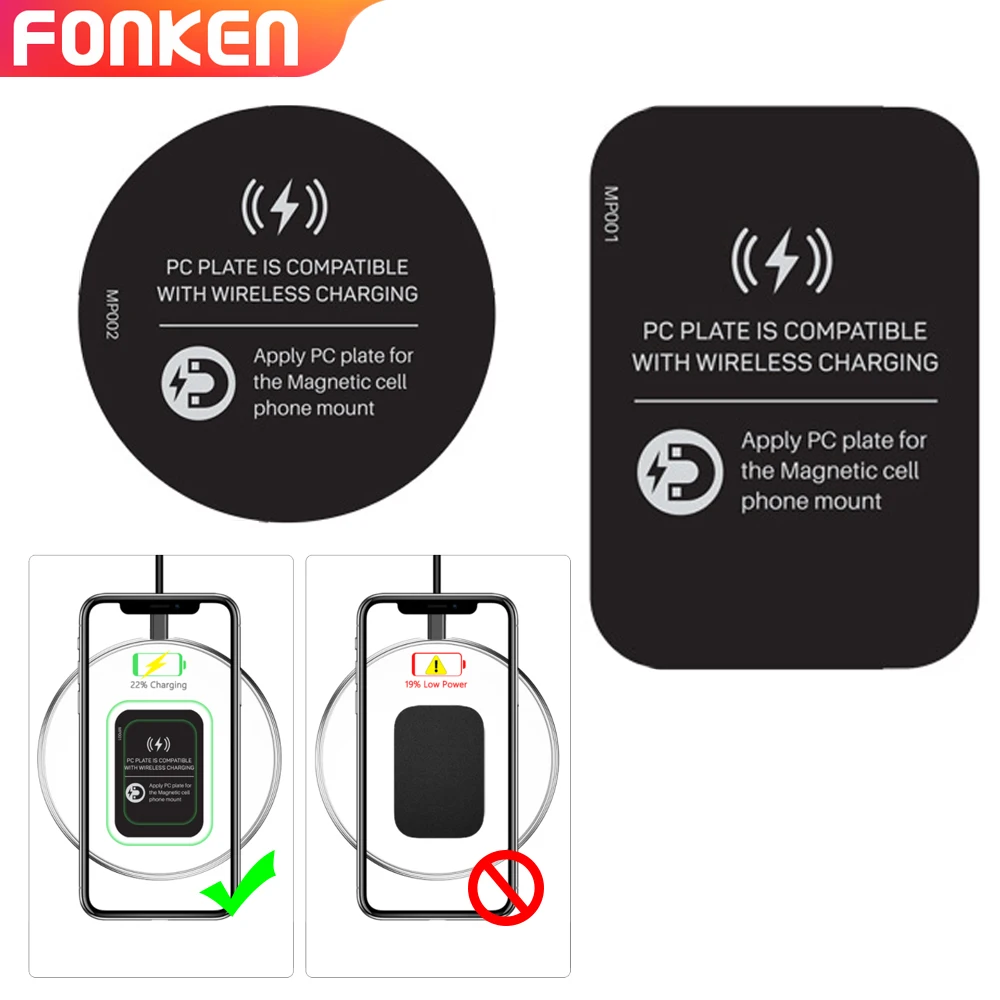 Sheet Disk Sticker Wireless Charger Available