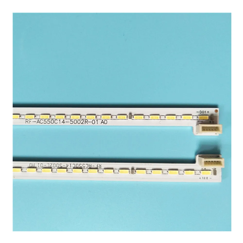

30pcs new original 100LED strip Circuits RF-AC550C14-5002L-01 RF-AC550C14-5002R-01 FOR 55Q1F / 55Q2F 55Q1FU/55Q2FU 605MM