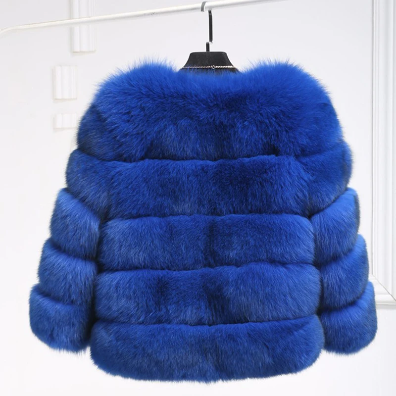 Mink Coats Women 2020 Winter New Fashion Pink FAUX Fur Coat Elegant Thick Warm Outerwear Fake Jacket Chaquetas Mujer B119 | Женская