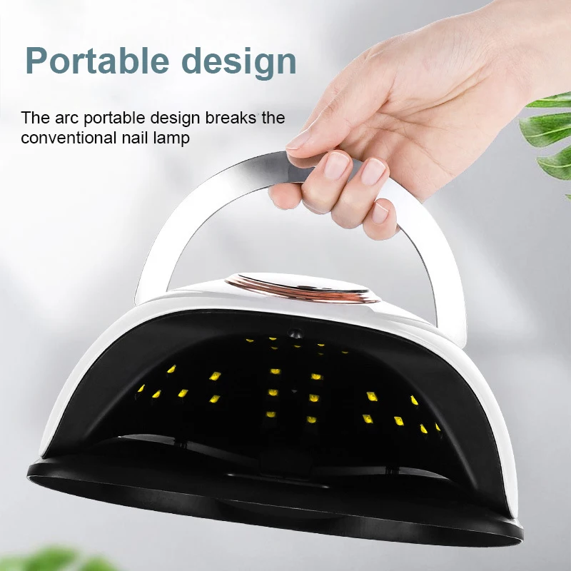 Doddohome Nail Lamp Manicure Lamp Led Nail Polish Dryer with 36 Pcs Leds for Curing All Gel Nail Polish  with Sensor LCD Display