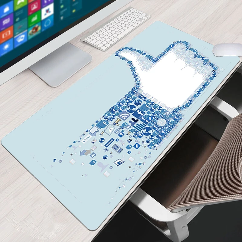

Facebook Gamers Accessories Gamer Desk Mat Gaming Mouse Mat Mause Pad Gamer Girl Varmilo Rug Mausepad Mice Keyboards Computer