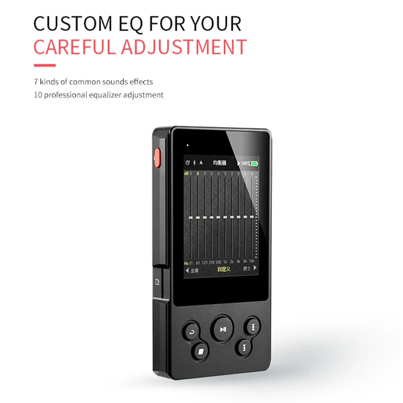 Профессиональный цифровой проигрыватель музыки XDUOO X10T II Bluetooth MP3 плеер DSD256 PCM 384HKz/32