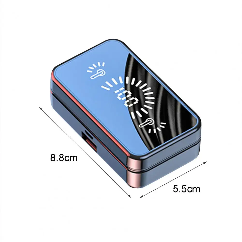 

S20 Earbuds Headsets Digital Display High Capacity Black Bluetooth 5.1 Wireless Stereo Earbuds for Samsung