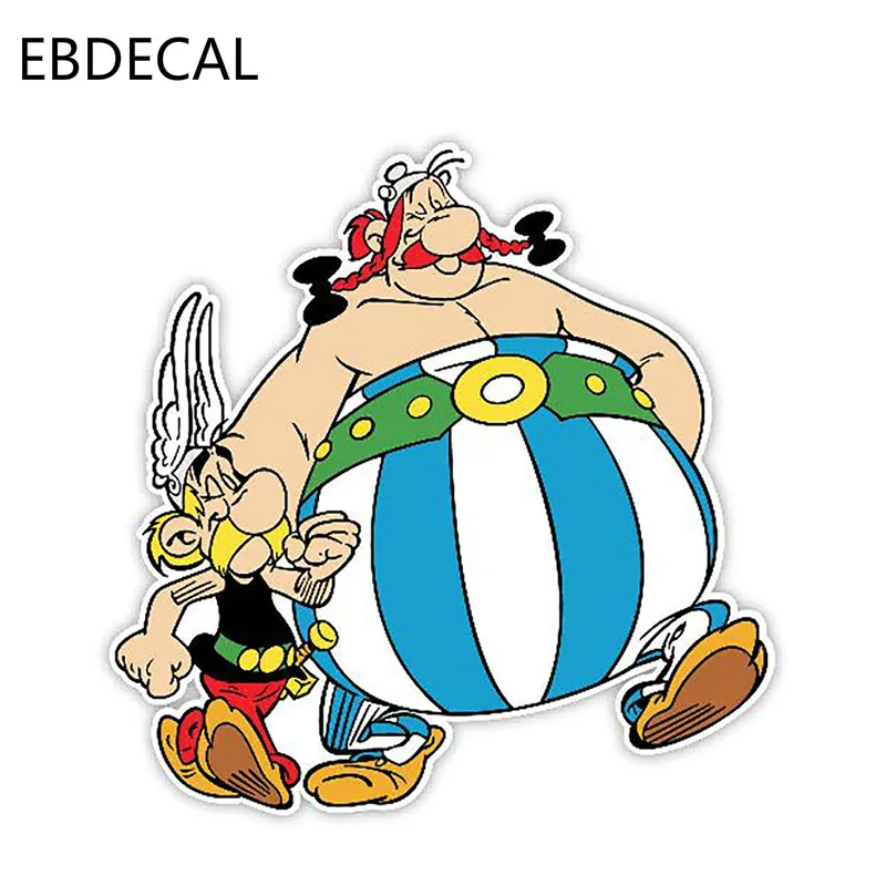 Ebdeckle Asterix en Obelix машина бампер окно настенные переводные наклейки для чемодана DIY