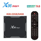 ТВ-приставка X96 Max Plus, ТВ-бокс с поддержкой Android 9,0, с поддержкой Android 2,4, с 5G, Wi-Fi 8K, Ultra HD, VP9, HDR, 1000 м, LAN, BT4.0
