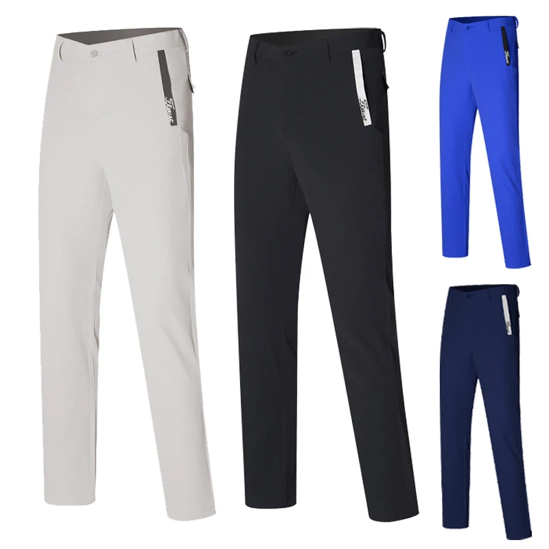 2021 Men s Golf Trousers Spring Sports Golf Long Pants Dry Fit Breathable Pants for Men