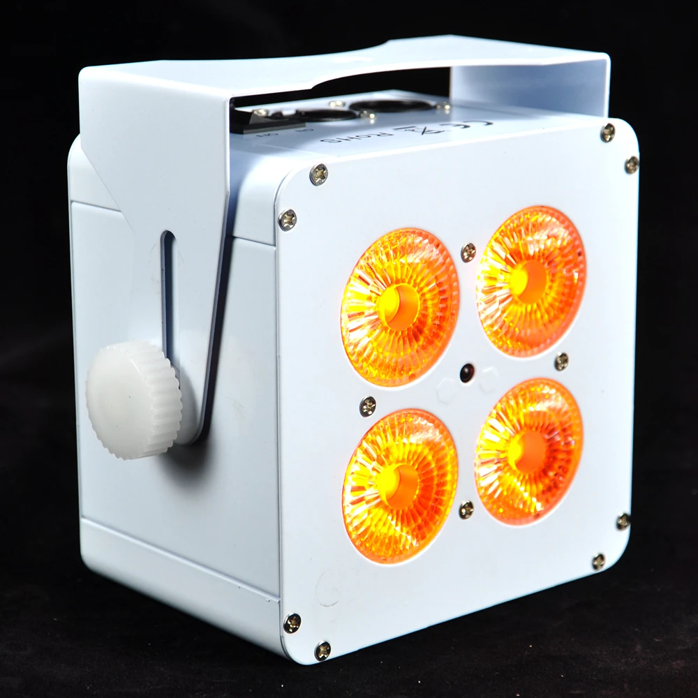 TIPTOP Dj Freedom 4x18 Вт RGBWY UV 6в1 светодиодный аккумулятор Uplight беспроводной dmx Par свет WIFI