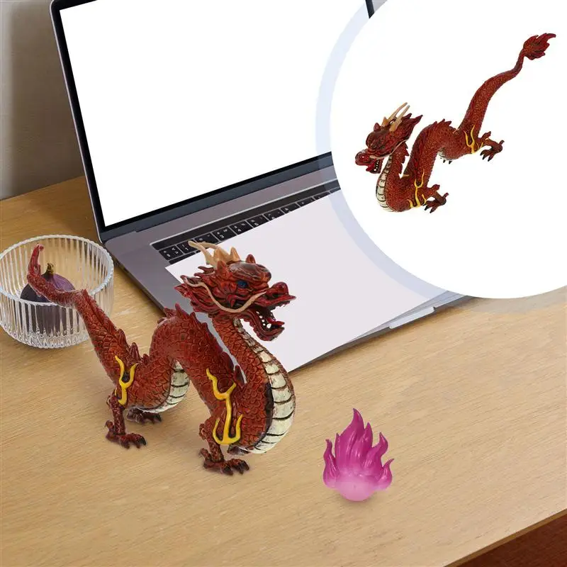 

1pc Simulation Dragon Adornment Creative Dragon Model Adornment Desktop Decor