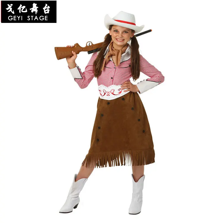 Костюм Cowgirls для женщин косплей костюм в западной дикой природе полицейский на