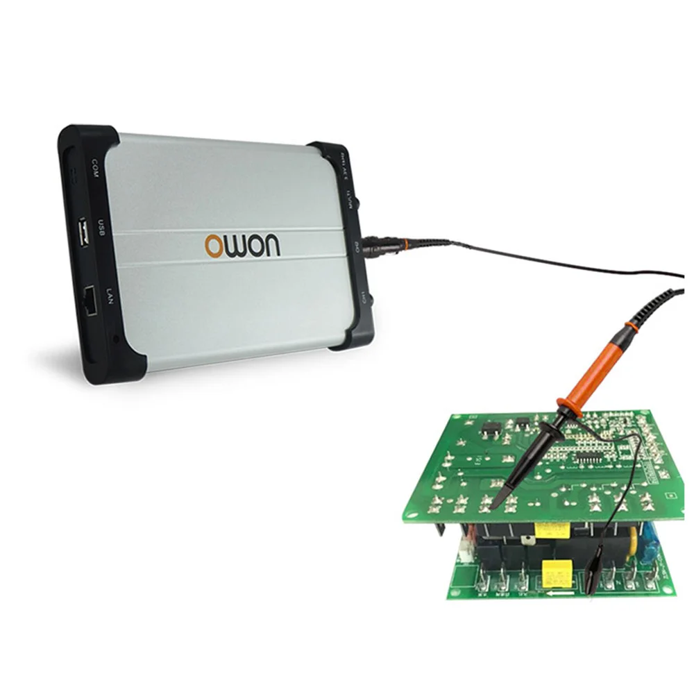 Цифровой осциллограф OWON VDS1022I VDS1022 портативный с полосой пропускания 100 Мвыб./с 25