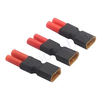 3pack no wires xt60 xt 60 male plug to hxt 4 0mm female plug wireless connector adapter for rc lipo nihm battery charger esc
