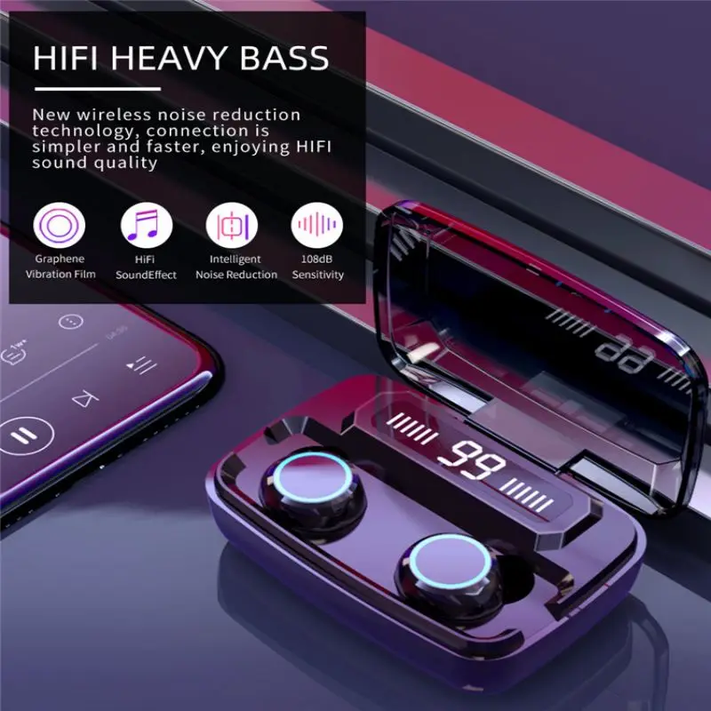 

Беспроводные наушники M11 TWS, Bluetooth-наушники, водонепроницаемые наушники, спортивные наушники