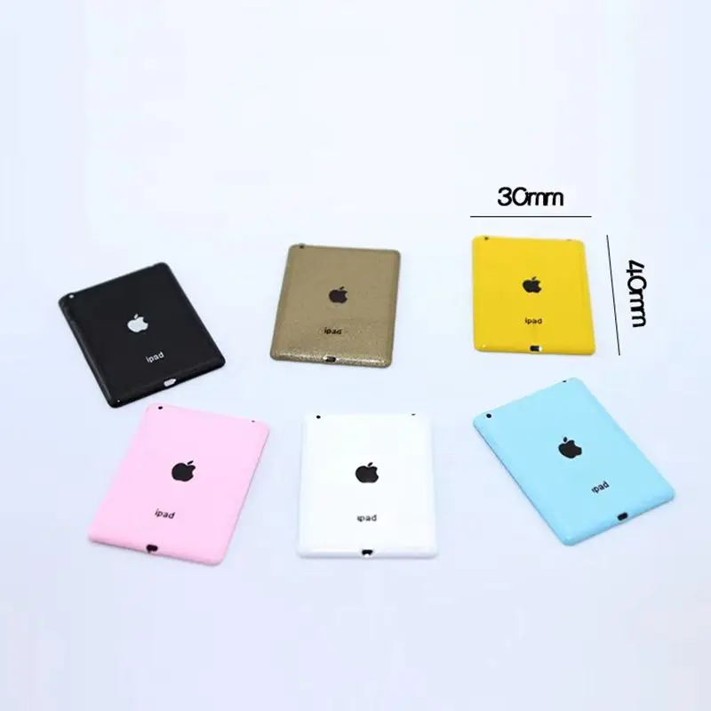 fashion dollhouse accessories 3 itemslot random mini phone ipad laptop computer miniature furnitures for barbie christmas gift free global shipping