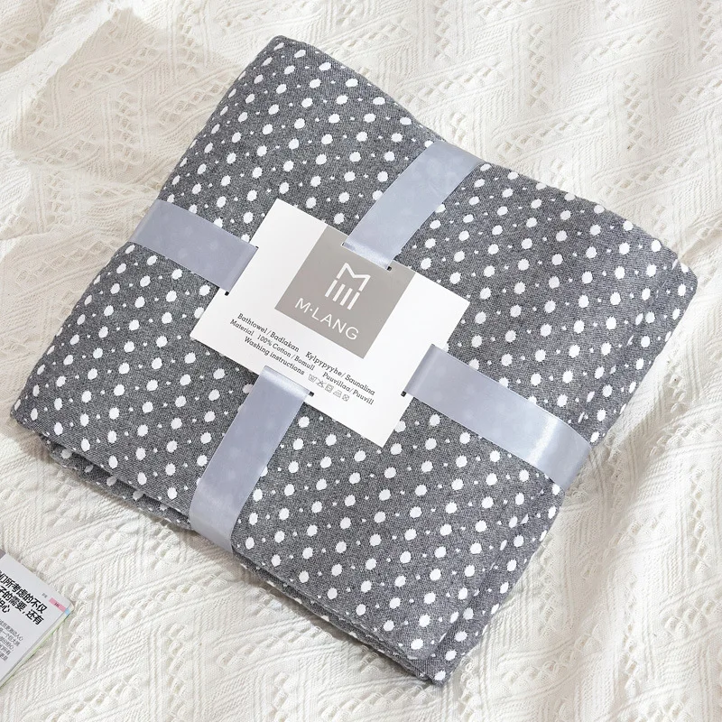 Хлопковое одеяло для кровати дивана полностью королевского размера легкое