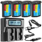 3300 мАч, LP-E4 LP E4 LP-E4N Камера Батарея или ЖК-дисплей быстрая Зарядное устройство для цифровой однообъективной зеркальной камеры Canon EOS 1D Mark III,EOS-1D Mark IV,EOS 1Ds Mark III