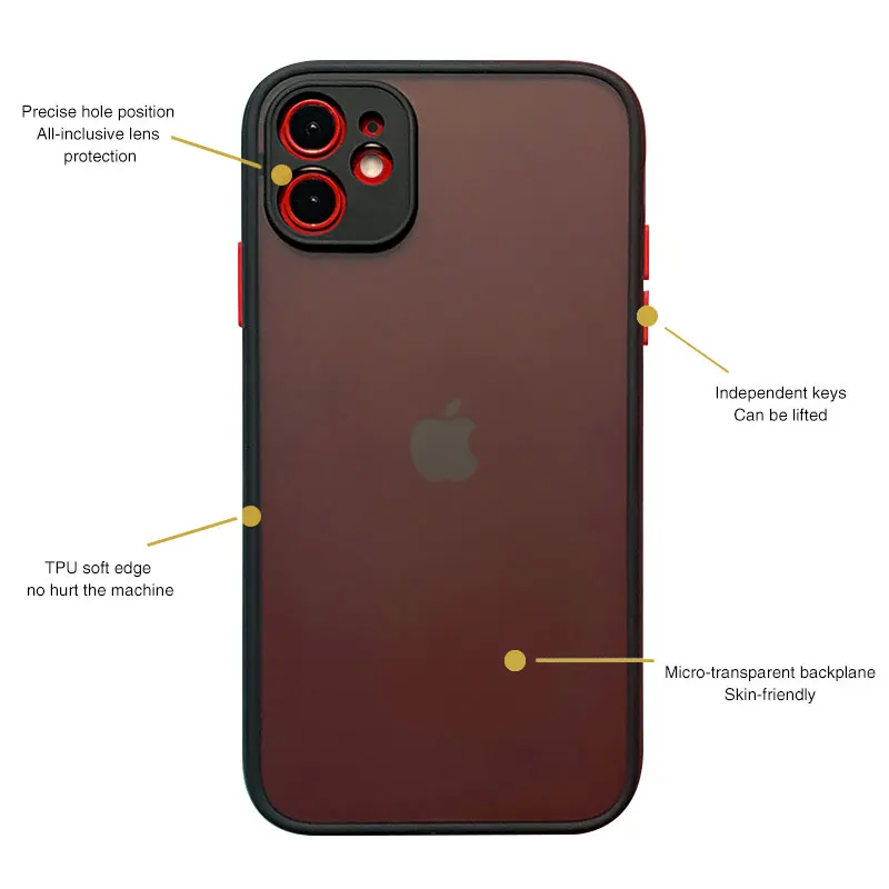 Защитный чехол для объектива камеры телефона iPhone 11 Pro Max 8 7 6s Plus Xr Xs X SE 2020 цветов