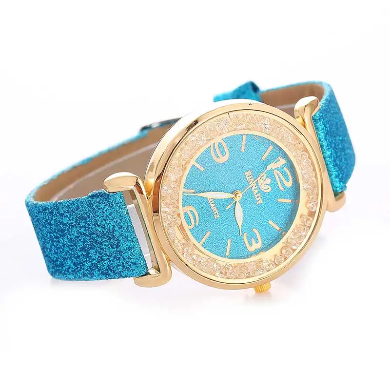 

Relojes Para Mujer Geneva Watch Women Luxury Diamond Leather Quartz Wristwatch Ladies Watch Casual Fashion Clock Zegarek Damski