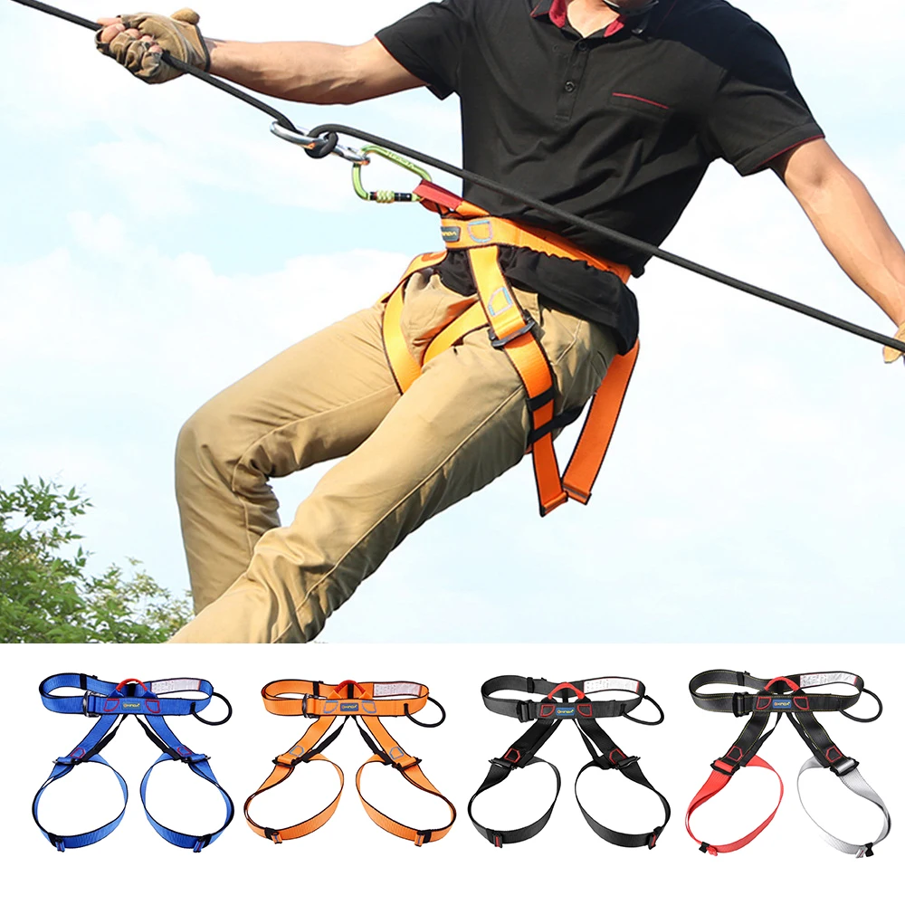 Outdoor Climbing Harness Safe Seat Belt for Men Women Mountaineering Training Caving Rappelling camping climbing Equipment