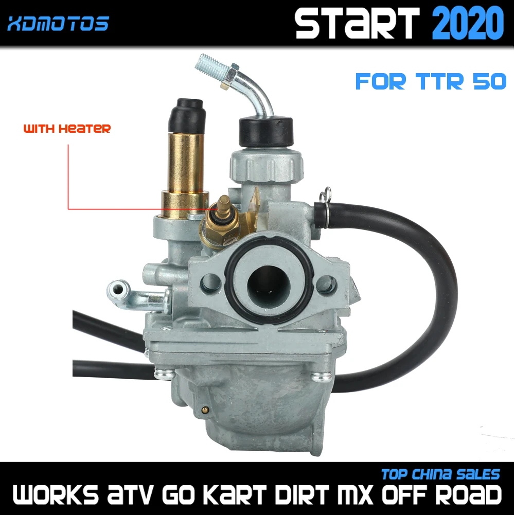 

Carburetor for Yamaha 50cc TTR 50 TTR50 TT-R50E Trail-Motorcycle Minibike Dirt Bike Parts OEM Carb 2006-2011