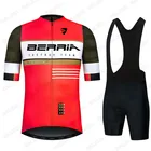 Трикотажный комплект для велоспорта BERRIA, новинка 2021, Мужская велосипедная одежда, велосипедная одежда с коротким рукавом, летняя одежда для велоспорта