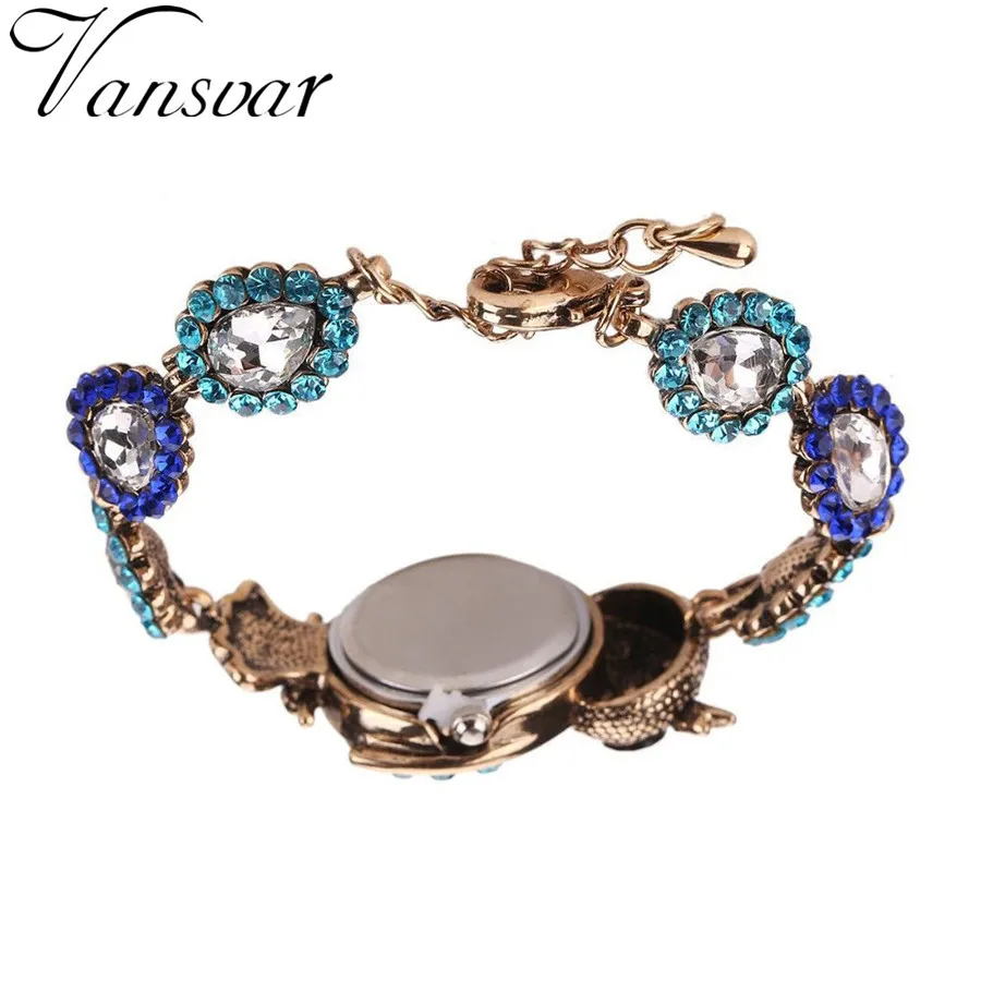 Часы наручные женские кварцевые в винтажном стиле с изображением совы 30 * |