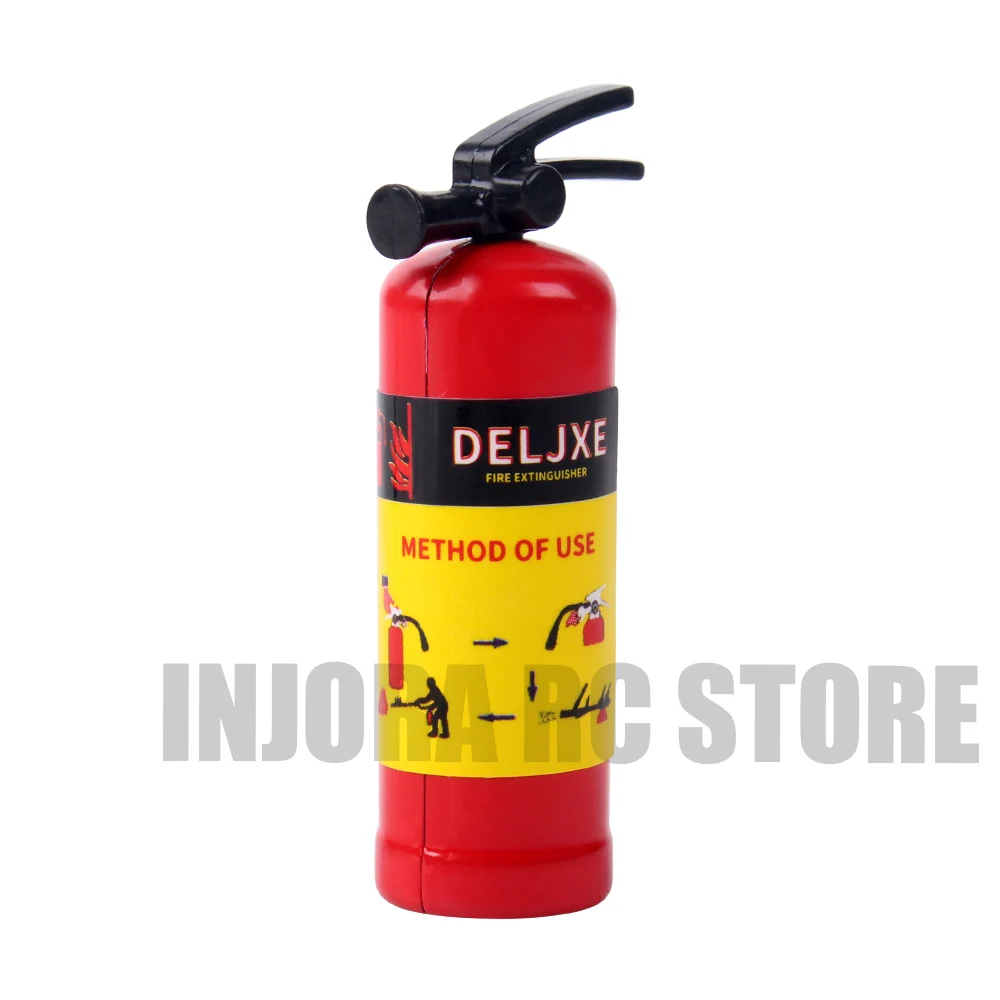 1 шт. пластиковый RC Гусеничный Огнетушитель с наклейкой для 1/10 автомобиля осевой