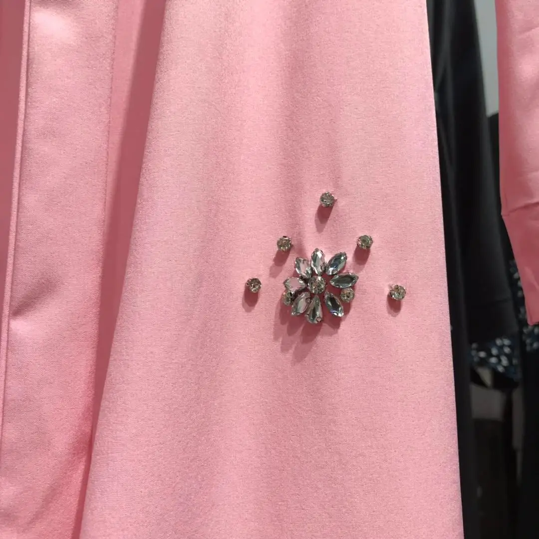 Мусульманский Кардиган со стразами и бусинами abaya длинное платье кимоно длинные