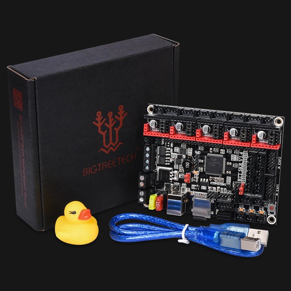 BIGTREETECH SKR V1.4 турбо плата управления TMC2209 TMC2208 uart EEPROM V1.0 детали для 3D принтера|Детали