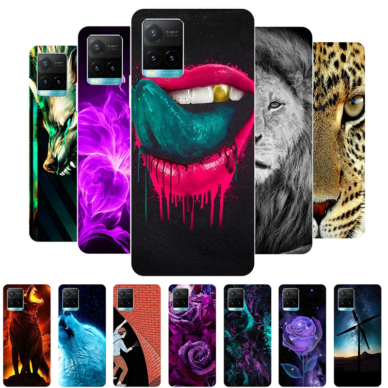 

Phone Case For Vivo Y21s Case Funda Soft Silicone Back Cover For Vivo Y21 S V2110 V2111 Cool Cartoon Case on VivoY21s Y 21 Coque