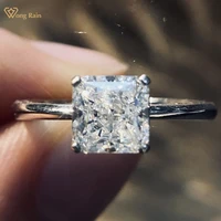wong rain 925 sterling silver created moissanite gemstone wedding engagement romantic cute luxury rings fine jewelry wholesale