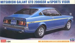 

Пластиковая сборка Hasegawa, модель автомобиля масштаб 1/24, Mitsubishi Galant GTO 2000GSR, коллекция для взрослых, набор для сборки своими руками 20408