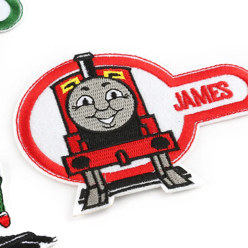 Малыш Дети Любимый аниме мультфильм Поезд патч личности вышитые ткани DIY