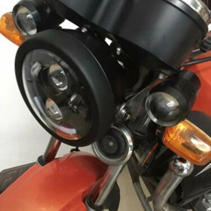 

Корпус для фар 5,75 дюйма, универсальный абажур для фар мотоцикла с монтажным кронштейном