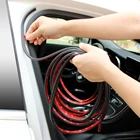 Автомобильная фотонаклейка 5 метров в форме B для Volkswagen VW CC дверные уплотнительные полосы Golf 4 5 6 7 Sharan 7N Passat B5 B6 B7