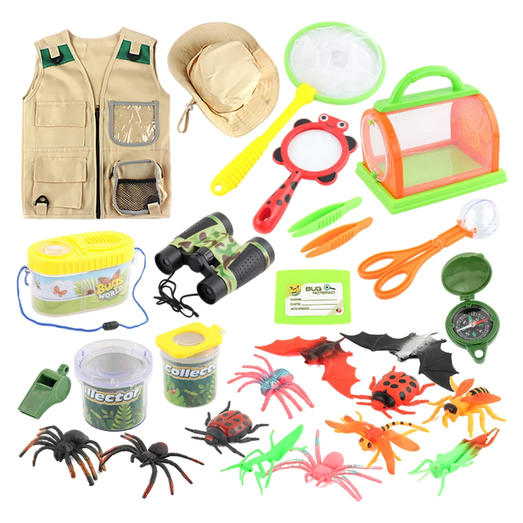 Kit de aventura para ni&ntilde;os, juguetes al aire libre, juego de atrapamoscas para patio trasero, regalos para ni&ntilde;os-2