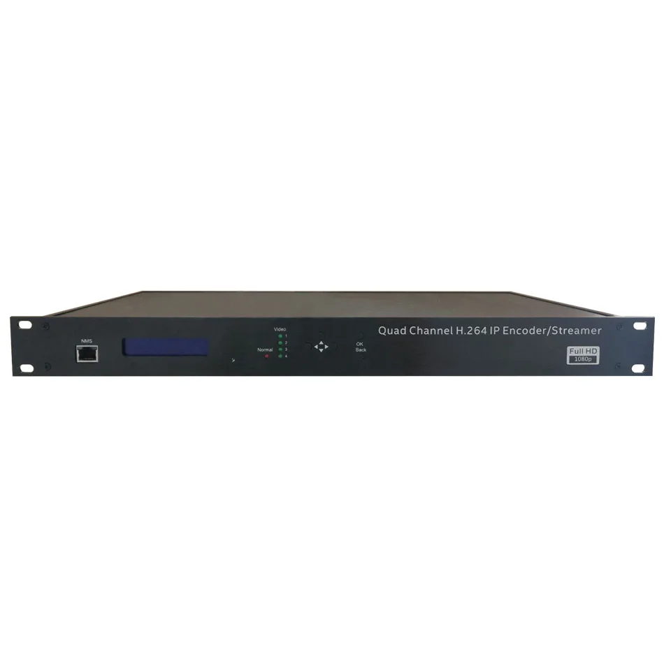 Продвижение решения IPTV четырехканальный IP кодировщик H.264|Теле- и