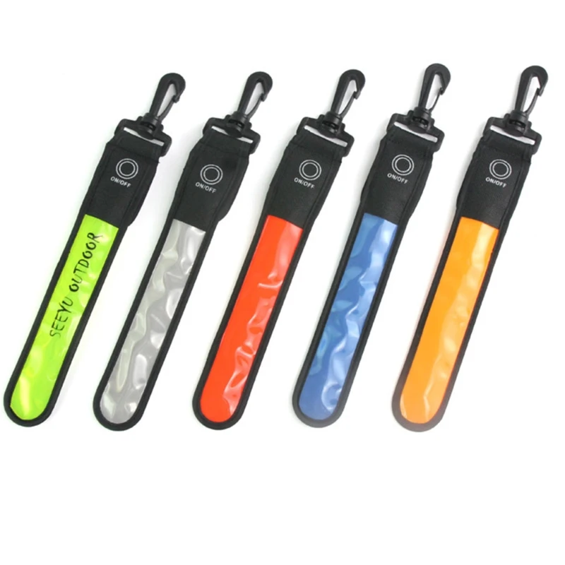 Уличная Ночная езда бег моющаяся лампа Светоотражающая полоса безопасности