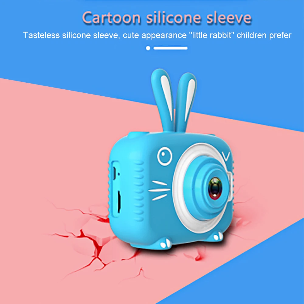 Детская камера 2000 Вт пикселей HD экран видео игрушка детская мультяшная Милая