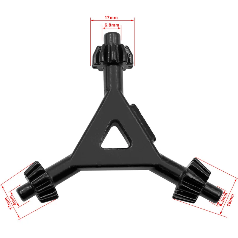 Многофункциональный ручной сверлильный ключ 3 в 1 гаечный шестигранный