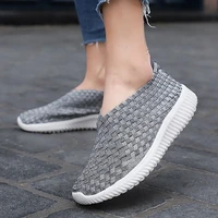 new fashion sneaker women shoes summer stretch elastic female sapato casual shoes woman flats for spring autumn slip on loafers