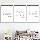 Плакаты и принты с цитатами Albus Дамблдор, черно-белая Минималистичная Настенная картина на холсте, картины для гостиной, домашний декор