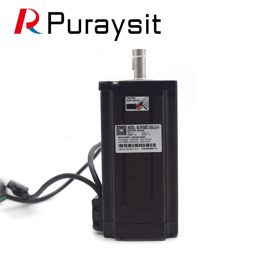 Hybrid NEMA34 12Nm Closed Loop Step Motor Driver Kit 2HSS86H+86J18156EC-1000 servo driver motor Integrated Servo |