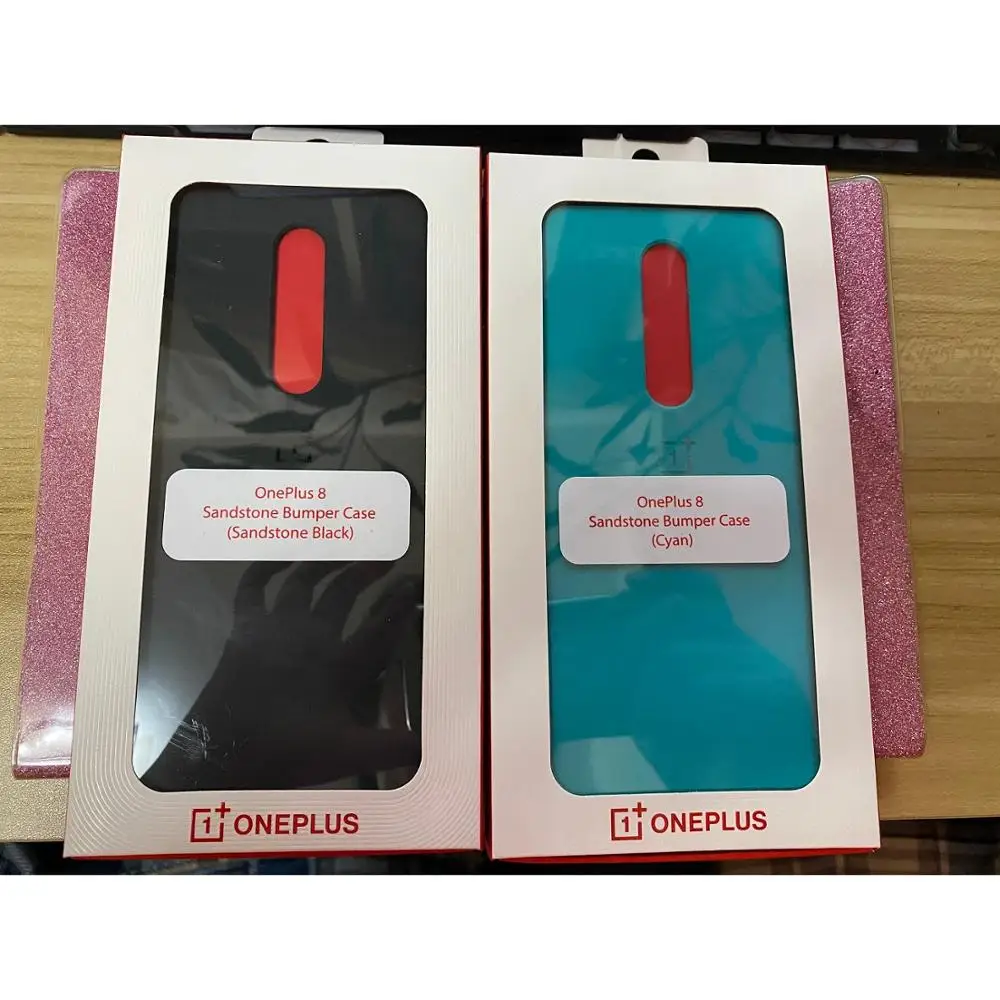 100% оригинал Oneplus 8 чехол Официальный защитный нейлоновый бампер Karbon песчаник One Plus
