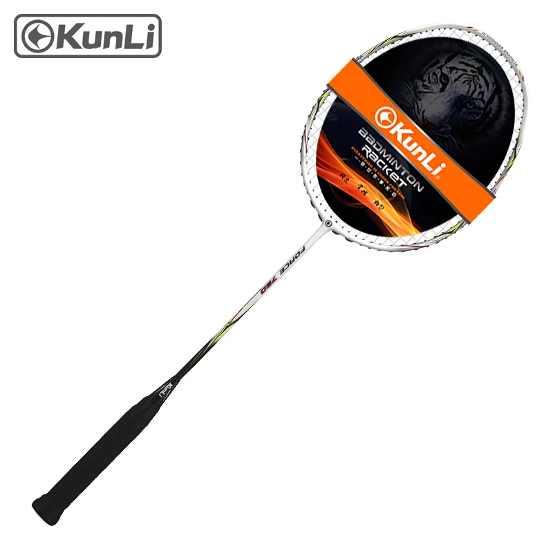 original KUNLI badminton racket FORCE 770 full carbon 3U professional TB NANO technology official brand attack | Спорт и развлечения