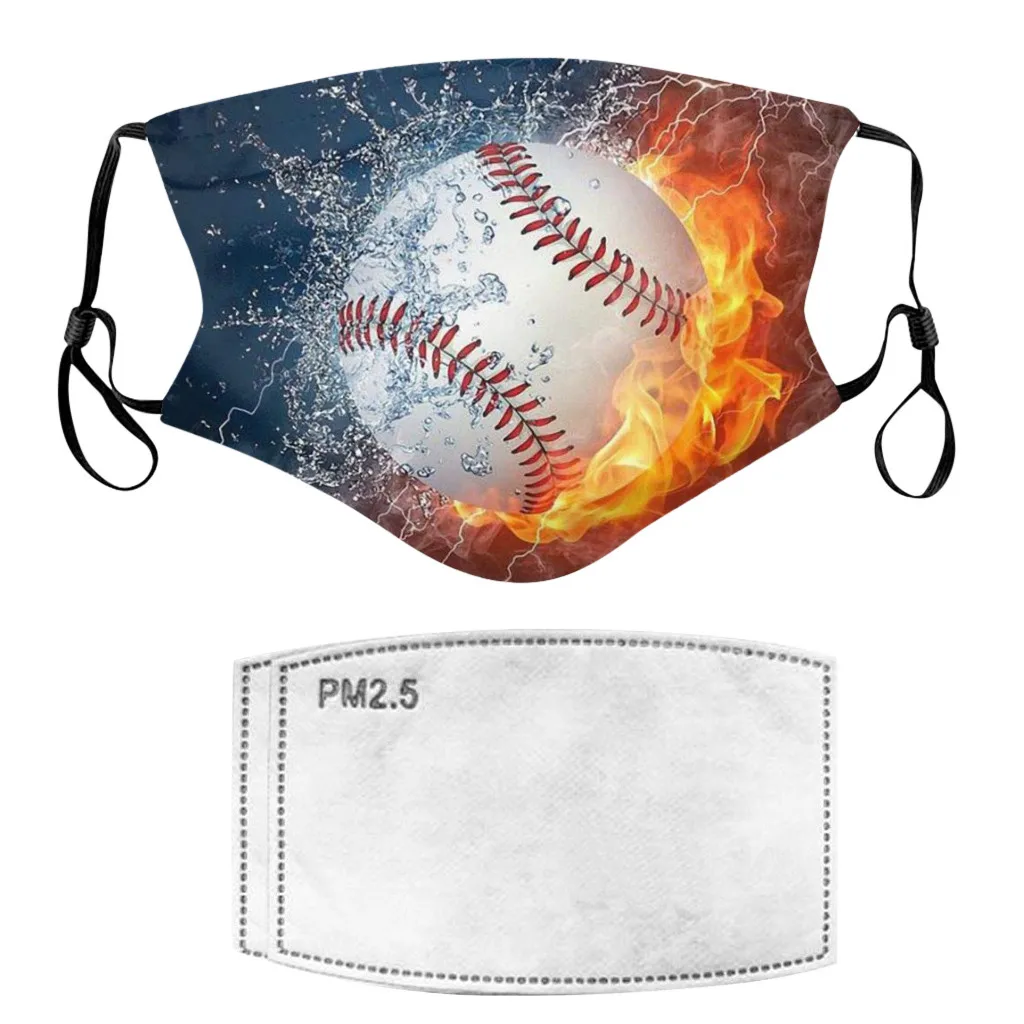 Маска для лица мужчин и женщин моющаяся маска с ушными петлями фильтры из