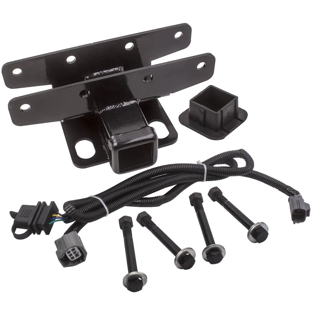 

Trailer Hitch Receiver 2" & Wire KIT for Jeep Wrangler Unlimited 2&4 Door 07-18