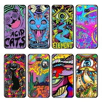 colourful psychedelic trippy art phone case for lg k51s k41s k30 k20 2019 q60 v60 v50 s v40 v30 k92 k42 k22 k71 k61 g8s g8 thinq